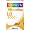 Massigen Vitamina D 2000 U.I. Integratore Alimentare, 90 capsule softgel
