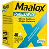 MAALOX Sanofi Maalox Reflurapid ispositivo Medico Riduce il Reflusso, 40 Compresse