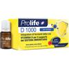 Prolife D 1000 Zero Zuccheri Integratore Fermenti Lattici, 10 Flaconcini x 8ml