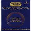 RECKITT BENCKISER H.(IT.) SpA Durex Nude Sensation Preservativi In Nitrile Ultra Sottili Extra Lubrificati Regular 2 Pezzi