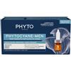 Phyto Phytocyane - Trattamento Anti-Caduta Severa Uomo, 12 Fiale