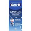 Oral-b superfloss filo interdentale 50 fili pre-tagliati