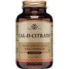 SOLGAR Cal D Citrato Integratore di Calcio Citrato e Vitamina D3, 60 Tavolette