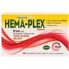 NATURE'S PLUS HEMA PLEX FERRO ORGANICO 30TAV