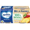 Mellin Omogeneizzato Mela E Ananas Dal 4 Mese Al 36 Mese 2 Vasetti Da 100 g