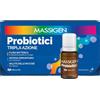 Massigen Probiotici Tripla Azione Integratore di Fermenti Lattici, 10 Flaconcini
