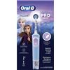 Oral-B PRO Kids 3+ Spazzolino Elettrico Ricaricabile Frozen + 2 Testine