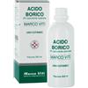 MARCO VITI Acido Borico Marco Viti 3% Soluzione Cutanea Antisettica e Antibatterica, 200ml