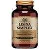 SOLGAR Lisina Simplex Integratore Alimentare, 50 Capsule Vegetali