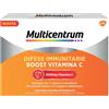 Multicentrum Difese Immunitarie Integratore Vitamina C Sali Minerali, 14 Bustine