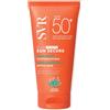 SVR Sun Secure - Blur SPF50+ Crema Viso Mousse Vellutata Senza Profumo, 50ml
