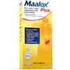 Maalox Plus Sospensione Orale Aroma Limone Trattamento Iperacidità Bruciore e Dolore Gastro-Intestinale, 250ml