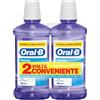 Oral-B Fluorinse Collutorio Anticarie e Protezione Placca Bipacco, 2 x 500ml