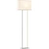 HOMCOM Lampada da Terra da 150 cm con 3 Modalità, Luminosità Regolabile e Interruttore a Pedale, Bianco | Aosom Italy