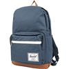 Herschel Pop Quiz, Zaino Adulti, Navy/Tan Synthetic Leather, Taglia unica