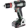 Metabo BS 614052500 - Trapano avvitatore a batteria, batteria e custodia in plastica (18 V, 2 batterie LiPOWER da 2 Ah, diametro foro 13 mm/36 mm, peso 1,6 kg)
