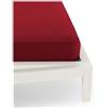 Bossi Lenzuolo sotto con angoli BOSSI 175x200 009 BORDEAUX
