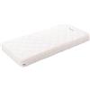 ANDY & HELEN Materasso per Lettino Culla bimbo con sbarre con cerniera sfoderabile e lavabile. Misure 60x125 H10 cm Traspirante