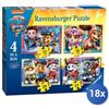 Ravensburger 18x Puzzle Ravensburger 03099 PAW PATROL 4 in a box MISTO TIPOLOGIA