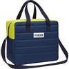 FA.BO.SS SRL Borsa Termica, Puffy, 24L, 38x18,5x34 cm, Arancione o Blu, Isolamento Massimo