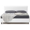 Nuvola Letto imbottito Bacon - Contenitore 120x190 / White