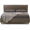 Nuvola Letto imbottito Bacon - Contenitore 120x190 / Taupe
