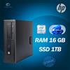 HP PC DESKTOP HP 800G1 SFF INTEL I7 RAM 16GB SSD 1TBGB WIN 11 PRO RICONDIZIONATO