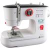 Dekaim FLSM-519 Macchina da cucire, Macchina da cucire elettrica per principianti e bambini, 12 programmi di puntatura, braccio libero, luce per cucire e piede elettrico (spina UE)