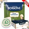 Caffè Borbone 150 Cialde Caffè Borbone Miscela Verde Dek dec Filtrocarta ESE38 + Kit accessori