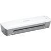 Fellowes plastificatrice Ion A4, formato A4, fino a 125 micron, per casa e ufficio, plastificatrice con leva di sblocco e modalità riposo, riscaldamento in 4 minuti, incluso starter pack di 10 pouches