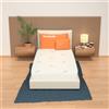 MiaSuite Materasso 70x200 Alto 16 cm per lettino montessoriano - Waterfoam, Rivestimento Silver | Levante