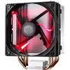 Cooler Master Hyper 212 LED Dissipatore Sistema di Raffreddamento - Durevole e Versatile - 4 Tubi di Calore a Contatto Diretto Continuo con Alette, Ventola da 120mm PWM