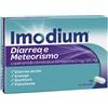 Johnson&Johnson Imodium Diarrea E Meteorismo 12 Compresse