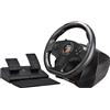 SUBSONIC Superdrive - Volante da corsa SV710 con pedali, palette del cambio e vibrazione - compatibile con PC (programmabile per tutti i giochi)