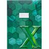 HERMA 20087 - Copertina per quaderni, formato A4, in cartone verde, con etichetta in carta robusta e extra resistente, copertina per quaderni scolastici, colorata
