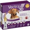 CEVA SALUTE ANIMALE SpA Vectra 3d Spot-on Soluzione 3 Pipette 0,8ml 44mg + 3,9mg + 317mg Cani Da 1,5 A 4kg, Tappo Giallo