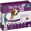 CEVA SALUTE ANIMALE SpA Vectra 3d Spot-on Soluzione 3 Pipette 1,6ml 87mg + 7,7mg + 635mg Cani Da 4 A 10 Kg Tappo Verde