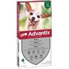 ADVANTIX Bayer Advantix Spot-On Antiparassitario Per Cani Fino A 4 kg 4 Pipette