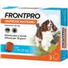 FRONTLINE Frontpro 3 Compresse 10-25KG 68MG