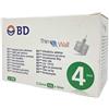 CORMAN SpA Thinwall BD Ago Per Penna Da Insulina 0,23 mm (G32) x 4 mm 100 Pezzi