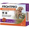 FRONTLINE Frontpro 3 Compresse 25-50Kg 136Mg
