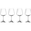 VILLEROY & BOCH Ovid Bicchiere Calice Bicchiere Vino Rosso Set 4 Pezzi 200ml Cristallo