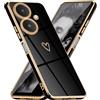 Mkej Cover per Xiaomi Redmi 13C 5G, Custodia con Protezione Fotocamera, Cover Ultra Sottile ed Elegante in Silicone TPU, Placcatura Phnom Penh Design Covers Antiurto Case