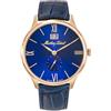 Mathey-Tissot Mathey Tissot Orologio Analogico al Quarzo Uomo con Cinturino in Pelle H1886QPBU