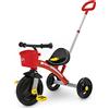 Chicco Triciclo Bambini U-Go Ducati, con Due modalità di Utilizzo, Triciclo Bimba e Bimbo con Manico Telescopico ad Altezza Regolabile, Cintuse di Sicurezza e Cestello Anteriore,Giochi per Bambini
