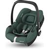 Maxi-Cosi CabrioFix i-Size, Seggiolino auto neonato, 0-12 mesi, 0-12 kg, Seggiolino auto Isofix leggero (3,2 kg), Capottina ampia, Seduta ultra imbottita, Riduttore Neonato, Essential Green