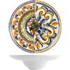 H&H Positano Piatto Fondo Pastabowl In Stoneware Set 6 Pz