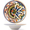 H&H Positano Piatto Fondo Pastabowl In Stoneware Set 6 Pz