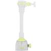 Zerodis Tubo di prolunga regolabile anti-spruzzi per rubinetto, filtro ugello girevole per rubinetto da cucina a risparmio idrico, prolunga per rubinetto a valvola (18 cm, verde)