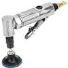 Zunate Smerigliatrice ad Aria, Smerigliatrice Pneumatica con Disco Abrasivo da 2in MBSP,2000RPM Smerigliatrice Angolare ad Angolo Retto,Ingresso Aria MBSP 1/4 '',Piegatura a 90° Smerigliatrice Pneumatica
